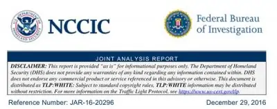 The joint report has a disclaimer that should stop everyone from reading it.