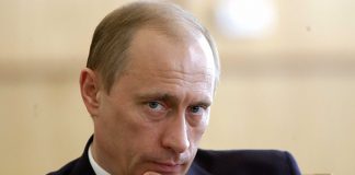 Russian President Vladimir Putin in a file photo.