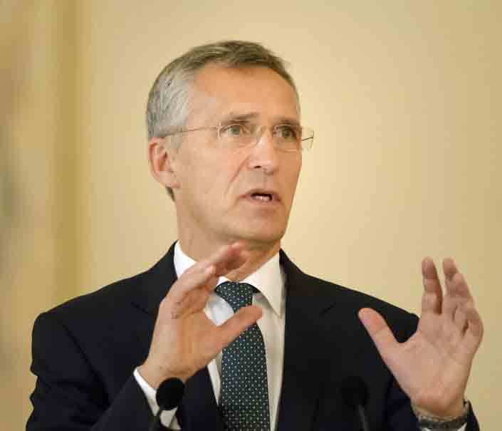 NextImg:NATO Chief Stoltenberg States Kyiv Will Become a NATO Member