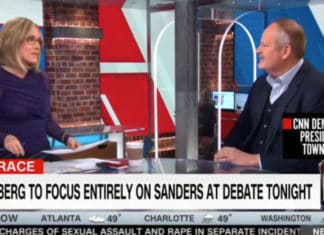 Tonight will be all about Bernie’s “looney side” with toddlers running around naked