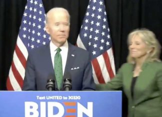 Democrat super star Joe Biden spaces out