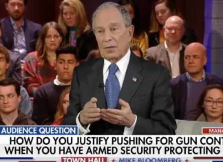 Bloomberg explains rich & famous need guns, not plebeians