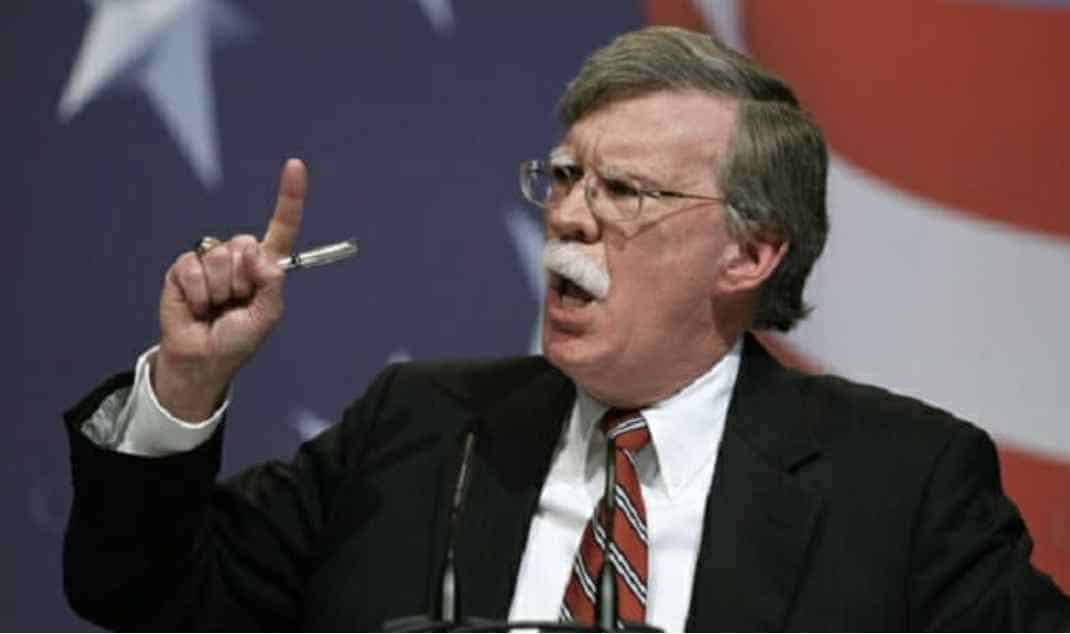 Bolton Responds to the Raid by Knocking Peace Talks