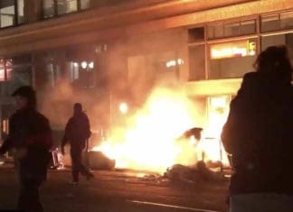 Totally normal night in America