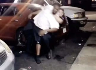 BLM punches people, keys cars, after officer shoots thug trying to kill him