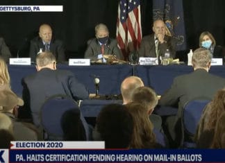 PA voter fraud hearing: odd spikes, 50K votes missing, no chain of custody