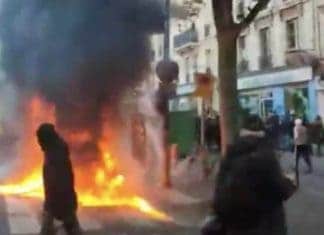Ridiculously violent protesters set Paris on fire over new ‘global security’ law