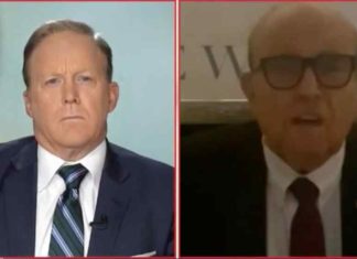 Rudy tells Sean Spicer what his strategy is going ahead