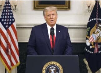 Trump lays out his fraud case: election system is “under coordinated assault and siege.”