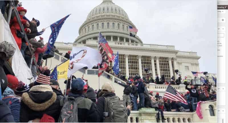 Federal agent suspended for merely attending January 6th rally