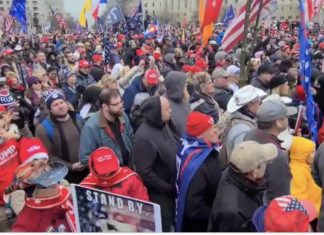 Crowds are pouring into DC with more coming tomorrow to support President Trump