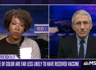 Fauci says most people getting vaccinated are white, that’s ‘very disturbing’
