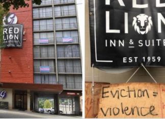 Antifa seized a hotel in Olympia, WA, MSM ignores