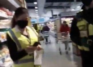 UK supermarket makes disabled people wear yellow stickers if exempt from mask-wearing