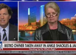 MI restaurant owner taken away in shackles in the wee hours and jailed