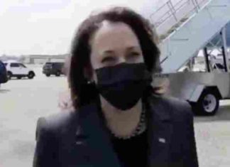 While giggling, Kamala tells us if she plans to visit the border today
