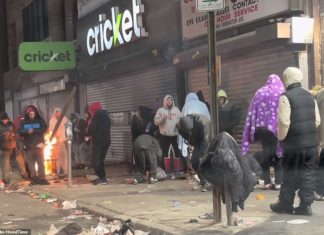 Shocking homeless conditions in third world Philadelphia