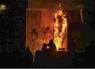 ICE building set ablaze by seditionist insurrectionist commies in Portland – MSM silent
