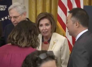 Maskless Pelosi fines maskless Republicans