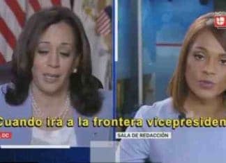 Testy Kamala snaps at anchor who cried with joy at her inaugural