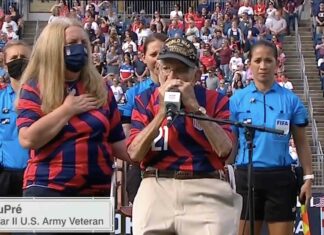 Women’s soccer team disrespects 98-year-old WWII vet pre-Olympics