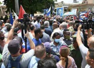 NY Times frames massive Cuban freedom march as ‘anti-government’