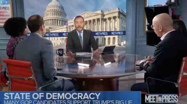 Chuck Todd Blames Republicans for Biden's Low Poll Numbers - Vimarsana News