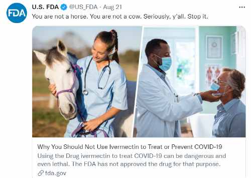 The FDA Loved the "Horse Paste" Scam, They Hate You - Vimarsana News
