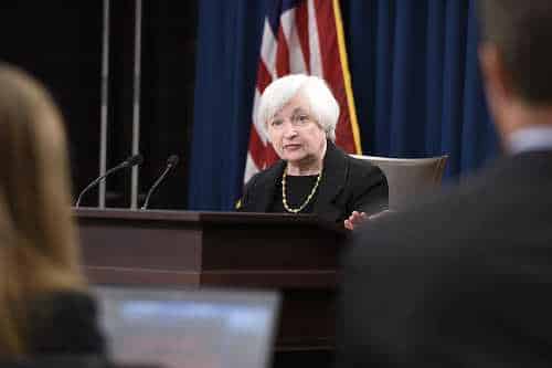 NextImg:Janet Yellen: "The Economy Is Obviously Performing Exceptionally Well"