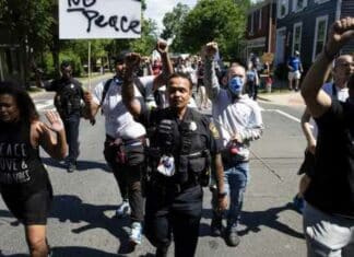 Shocking Lawlessness on Behalf of ‘Protesters’ with Police Joining Them!!!