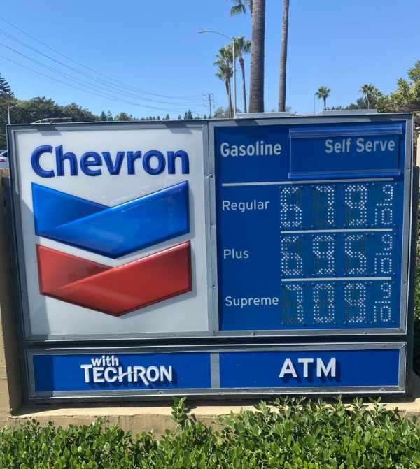 Chevron Flees Commiefornia