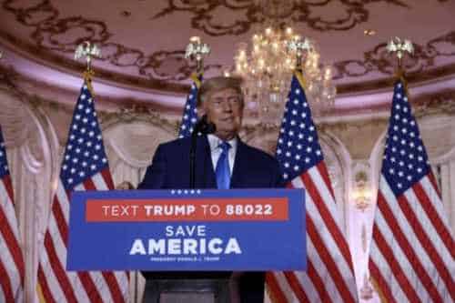 NextImg:Far Left Groups Campaign to Remove Trump from the Ballot