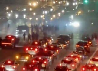 Wild Night In the Lawless Democrat City of Austin