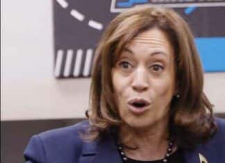 Kamala Harris Cackles to a Word Salad Honoring Women