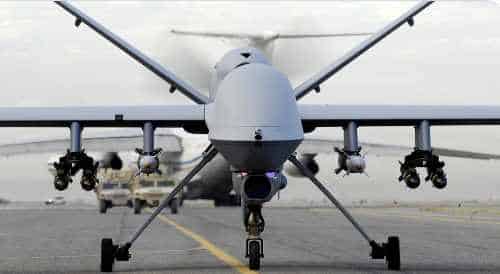 NextImg:Russia Downs US Drone in 'Reckless' and 'Dangerous' Maneuvers