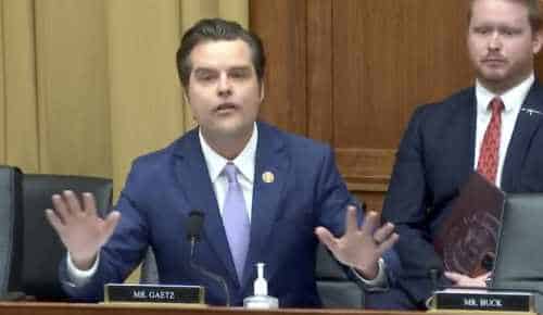 Matt Gaetz Is Leaving Government