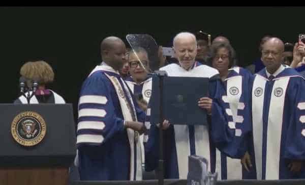 Biden at Howard U: “Stand up against the poison of white supremacy"