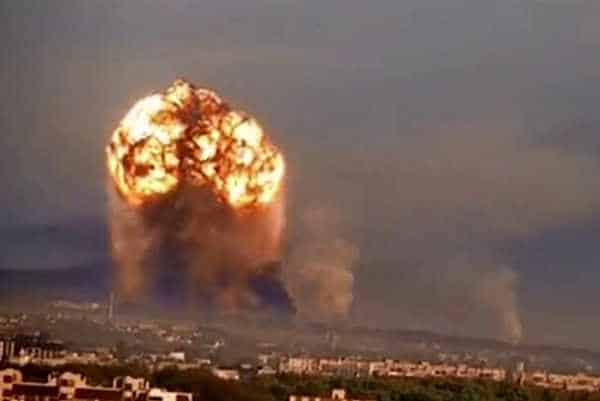 NextImg:Depleted Uranium Shells Blown Up Causing Spikes in Radioactivity