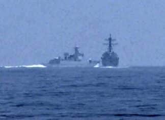Chinese Warship Comes Within Yards of a Naval Destroyer & More