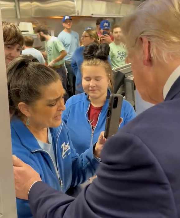 NextImg:Emotional Moments After Donald Trump Is Booked & Leaves Miami