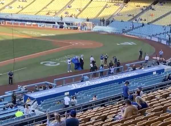 NextImg:Sisters of Perpetual Indulgence Honored & Cheered at Dodger Stadium
