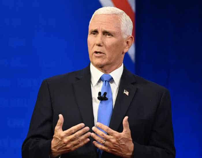 NextImg:Presidential Candidate Pence on DJT: "No One Is Above the Law"