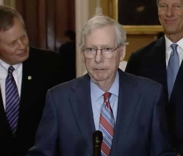 NextImg:Mitch McConnell Suffered an Episode While Speaking Today