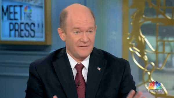 NextImg:Sen. Coons Declares "Not One Shred of Evidence" Against Joe