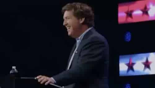NextImg:Tucker Savages Pence-Like Beating Your 5-Year-Old at Ping Pong