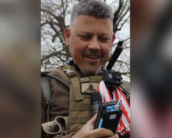 NextImg:Christopher Worrell Who Pepper Sprayed Police on J6 Has Fled