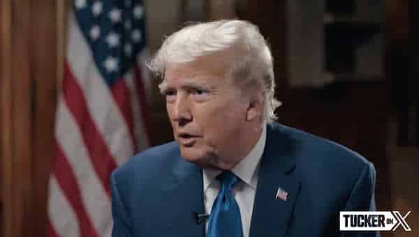 NextImg:Tucker Carlson Interviews Donald Trump