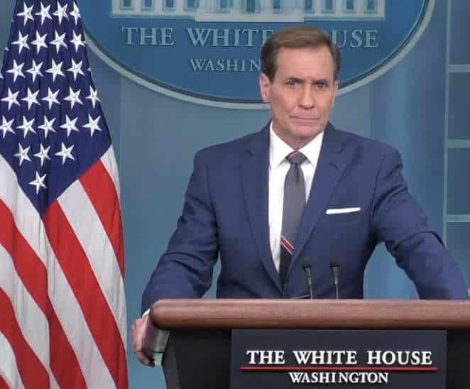 NextImg:SPOX John Kirby Responds to Questions About Biden's Crazy Tales
