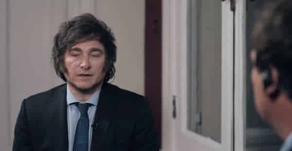 NextImg:Tucker's Interview with Javier Milel Has Over 382M Views