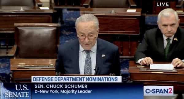 NextImg:Chuck Schumer Caves to Sen. Tuberville